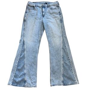 American Eagle Low Rise Baggy Flared Women’s Jeans sz 12